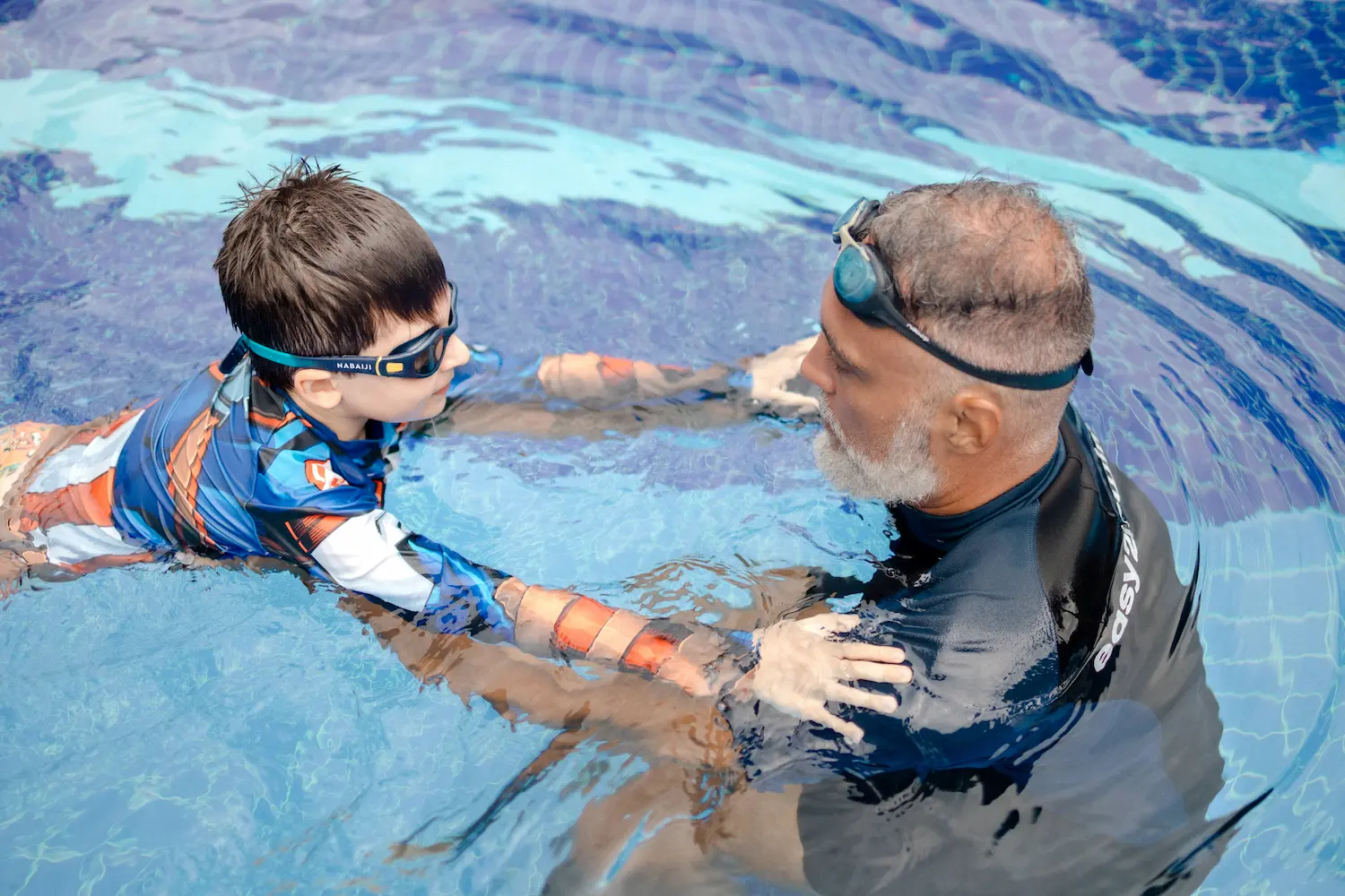 What to expect from a private swimming lesson