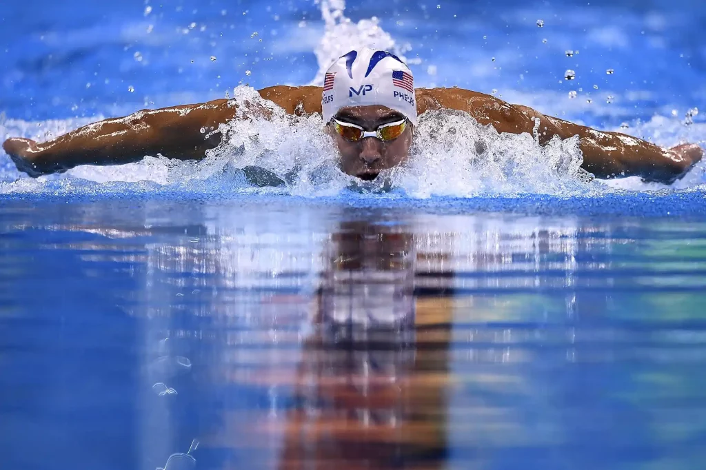 Swimmer doing a Butterfly Stroke. Source: The New Yorker