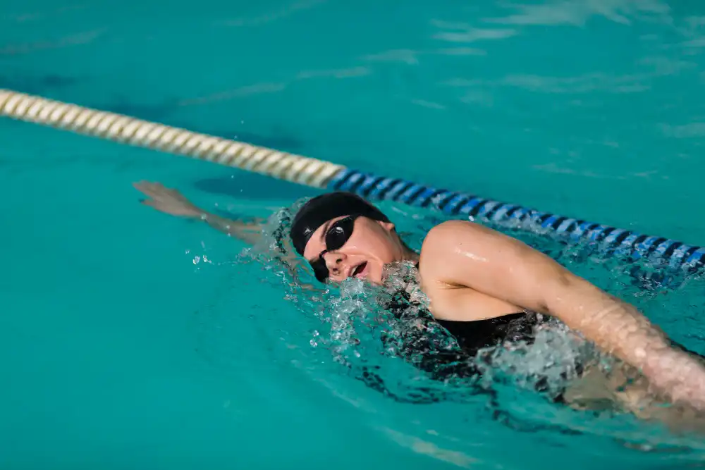 Swimmer doing a Front Crawl